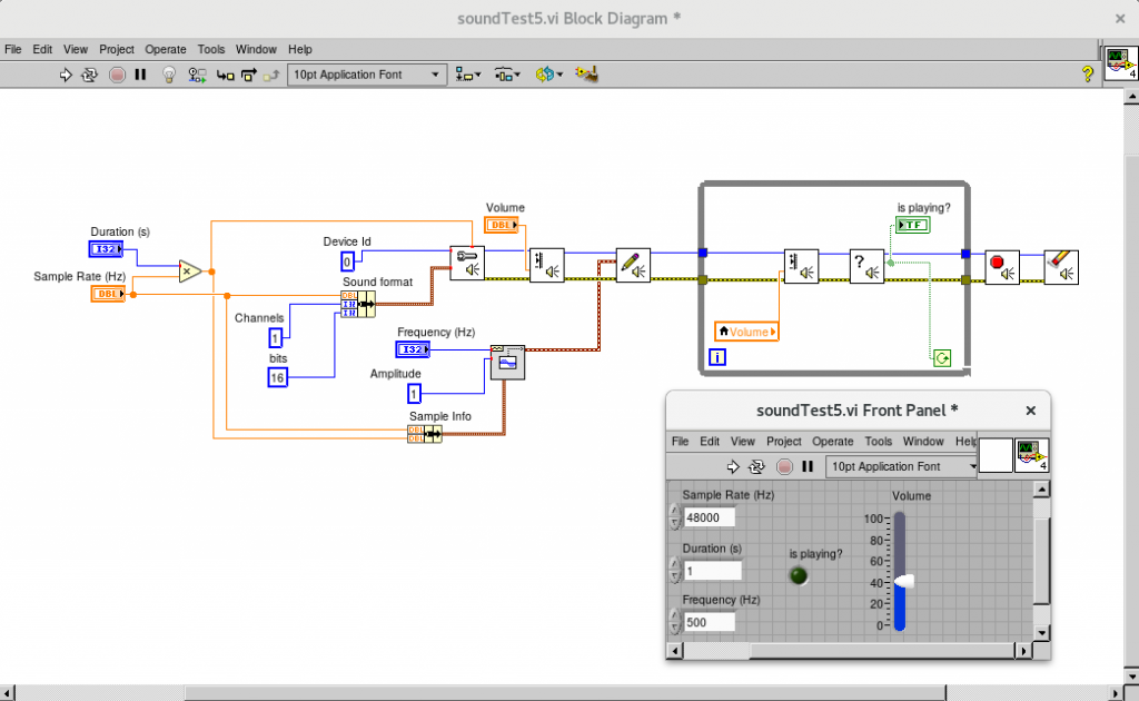 Проекты в labview